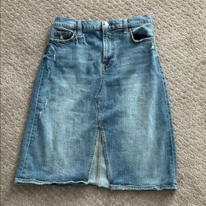 Seven for all mankind denim skirt